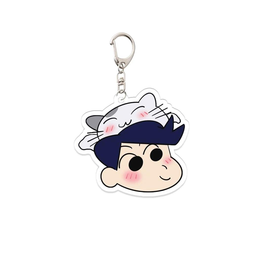 Crayonshin-chan Keychain Funny Expression Student Anime Cartoon Collect Exquisite Child Bag Móc Khóa In Theo Yêu Cầu, Chất Liệu Mica Trong Suốt In 2 Mặt , Dày 4mm 4 Crayonshin-chan Keychain Funny Expression Student Anime Cartoon Collect Exquisite Child Bag Móc Khóa In Theo Yêu Cầu, Chất Liệu Mica Trong Suốt In 2 Mặt , Dày 4mm - Ảnh 4