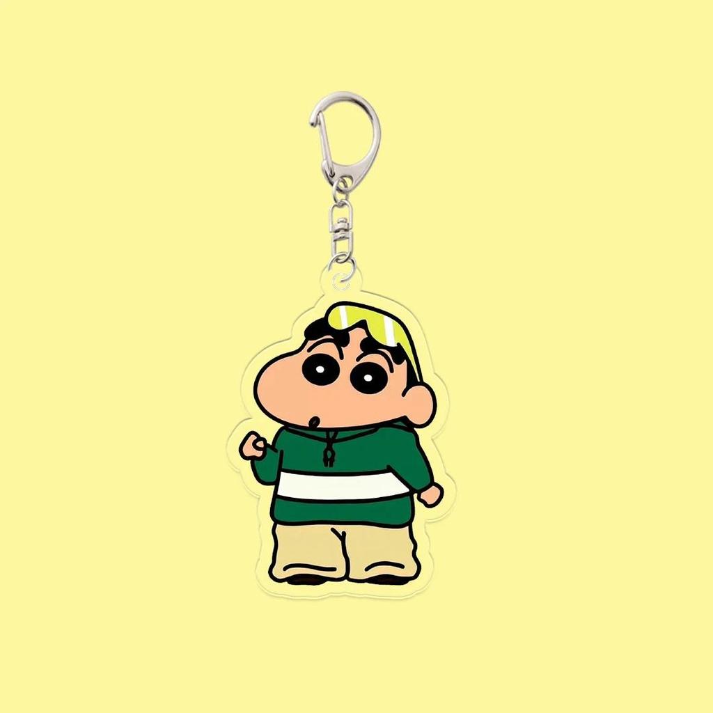 Crayonshin-chan Keychain Funny Expression Student Anime Cartoon Collect Exquisite Child Bag Móc Khóa In Theo Yêu Cầu, Chất Liệu Mica Trong Suốt In 2 Mặt , Dày 4mm 9 Crayonshin-chan Keychain Funny Expression Student Anime Cartoon Collect Exquisite Child Bag Móc Khóa In Theo Yêu Cầu, Chất Liệu Mica Trong Suốt In 2 Mặt , Dày 4mm - Ảnh 9