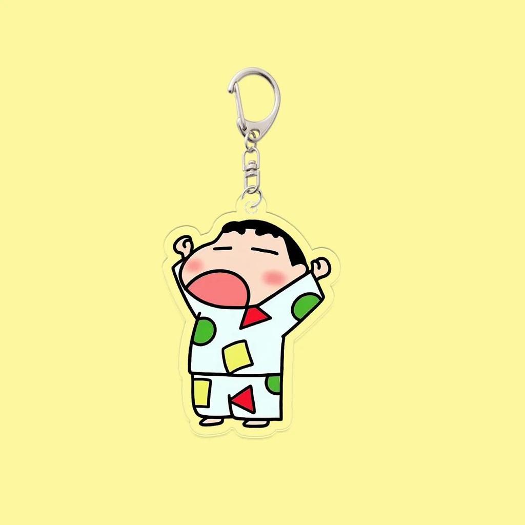 Crayonshin-chan Keychain Funny Expression Student Anime Cartoon Collect Exquisite Child Bag Móc Khóa In Theo Yêu Cầu, Chất Liệu Mica Trong Suốt In 2 Mặt , Dày 4mm 10 Crayonshin-chan Keychain Funny Expression Student Anime Cartoon Collect Exquisite Child Bag Móc Khóa In Theo Yêu Cầu, Chất Liệu Mica Trong Suốt In 2 Mặt , Dày 4mm - Ảnh 10