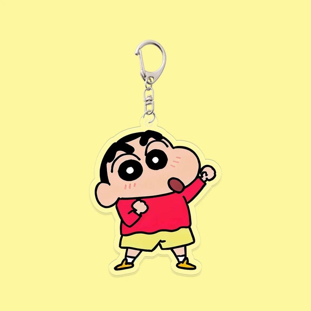 Crayonshin-chan Keychain Funny Expression Student Anime Cartoon Collect Exquisite Child Bag Móc Khóa In Theo Yêu Cầu, Chất Liệu Mica Trong Suốt In 2 Mặt , Dày 4mm 1 Crayonshin-chan Keychain Funny Expression Student Anime Cartoon Collect Exquisite Child Bag Móc Khóa In Theo Yêu Cầu, Chất Liệu Mica Trong Suốt In 2 Mặt , Dày 4mm