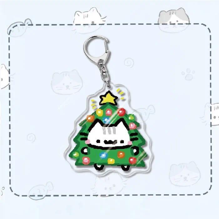 Creative And Funny Cats Cartoon Mica Keychain Accessories Bag Key Chain Ring Fan Friends S Móc Khóa In Theo Yêu Cầu, Chất Liệu Mica Trong Suốt In 2 Mặt , Dày 4mm 5 Creative And Funny Cats Cartoon Mica Keychain Accessories Bag Key Chain Ring Fan Friends S Móc Khóa In Theo Yêu Cầu, Chất Liệu Mica Trong Suốt In 2 Mặt , Dày 4mm - Ảnh 5