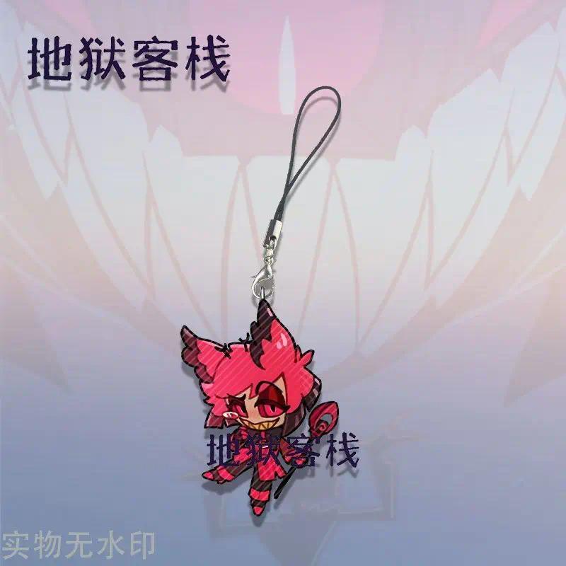 Creative Diy Alastor Anime Phone Strap, Phone Case Accessories, High-end Birthday Gift Móc Khóa In Theo Yêu Cầu, Chất Liệu Mica Trong Suốt In 2 Mặt , Dày 4mm 3 Creative Diy Alastor Anime Phone Strap, Phone Case Accessories, High-end Birthday Gift Móc Khóa In Theo Yêu Cầu, Chất Liệu Mica Trong Suốt In 2 Mặt , Dày 4mm - Ảnh 3