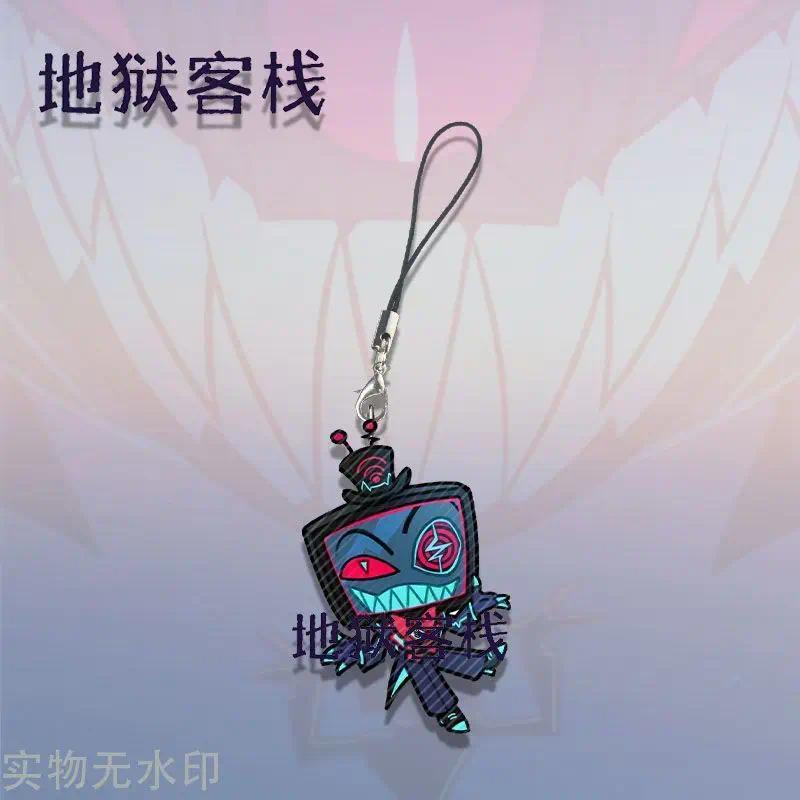 Creative Diy Alastor Anime Phone Strap, Phone Case Accessories, High-end Birthday Gift Móc Khóa In Theo Yêu Cầu, Chất Liệu Mica Trong Suốt In 2 Mặt , Dày 4mm 1 Creative Diy Alastor Anime Phone Strap, Phone Case Accessories, High-end Birthday Gift Móc Khóa In Theo Yêu Cầu, Chất Liệu Mica Trong Suốt In 2 Mặt , Dày 4mm