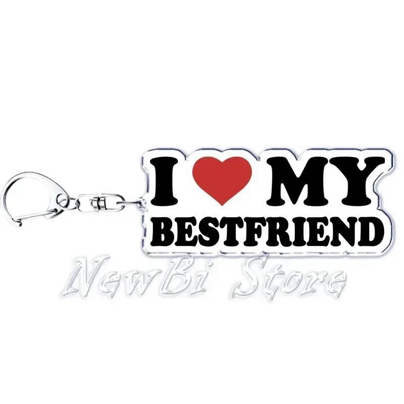 Creative Letter Keychain I Love You My Fictional Boyfriend Awesome Girlfriend Me Diy Mica Móc Khóa In Theo Yêu Cầu, Chất Liệu Mica Trong Suốt In 2 Mặt , Dày 4mm 2 Creative Letter Keychain I Love You My Fictional Boyfriend Awesome Girlfriend Me Diy Mica Móc Khóa In Theo Yêu Cầu, Chất Liệu Mica Trong Suốt In 2 Mặt , Dày 4mm - Ảnh 2