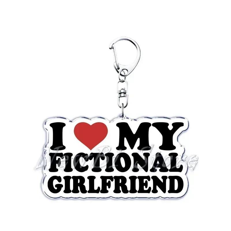 Creative Letter Keychain I Love You My Fictional Boyfriend Awesome Girlfriend Me Diy Mica Móc Khóa In Theo Yêu Cầu, Chất Liệu Mica Trong Suốt In 2 Mặt , Dày 4mm 11 Creative Letter Keychain I Love You My Fictional Boyfriend Awesome Girlfriend Me Diy Mica Móc Khóa In Theo Yêu Cầu, Chất Liệu Mica Trong Suốt In 2 Mặt , Dày 4mm - Ảnh 11