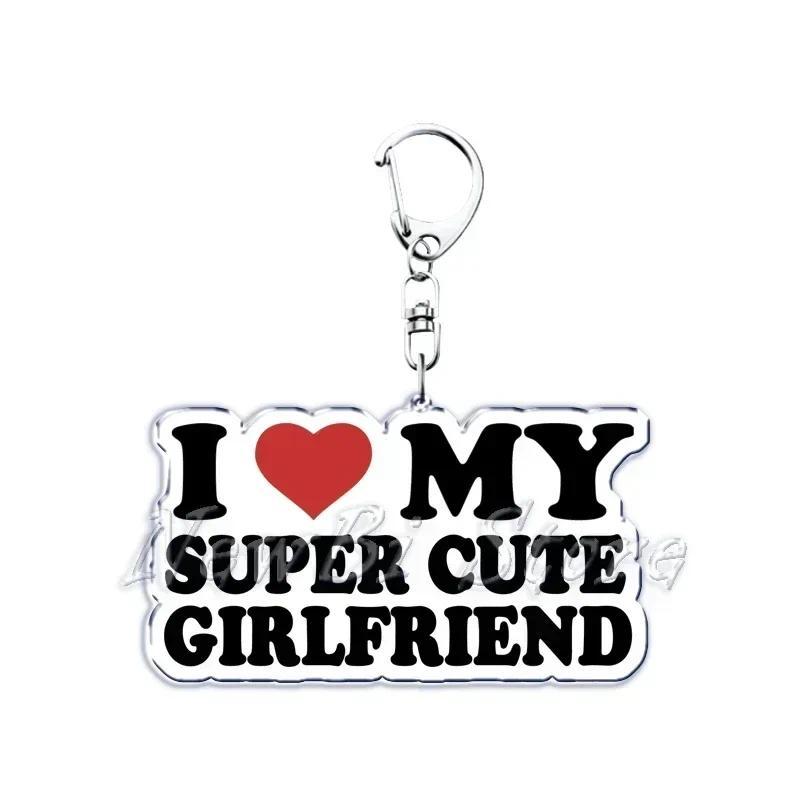 Creative Letter Keychain I Love You My Fictional Boyfriend Awesome Girlfriend Me Diy Mica Móc Khóa In Theo Yêu Cầu, Chất Liệu Mica Trong Suốt In 2 Mặt , Dày 4mm 15 Creative Letter Keychain I Love You My Fictional Boyfriend Awesome Girlfriend Me Diy Mica Móc Khóa In Theo Yêu Cầu, Chất Liệu Mica Trong Suốt In 2 Mặt , Dày 4mm - Ảnh 15