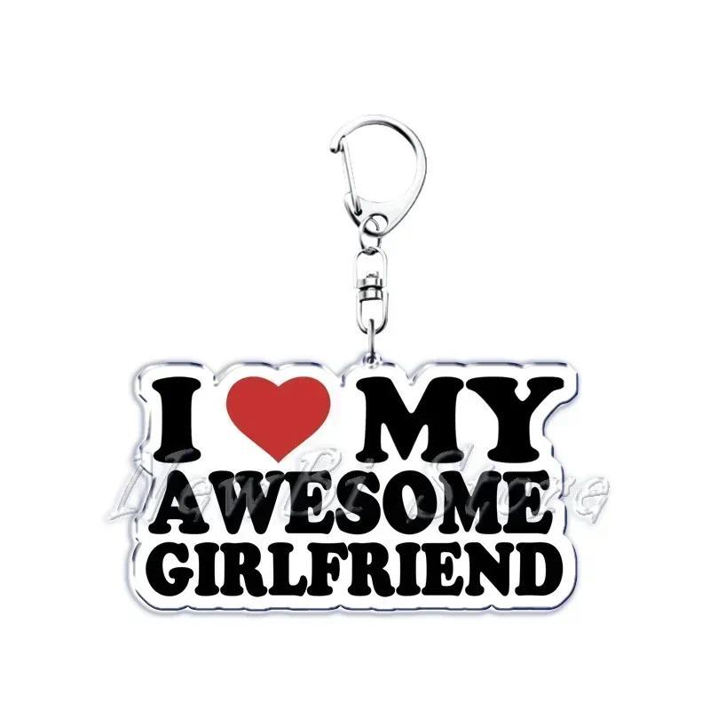 Creative Letter Keychain I Love You My Fictional Boyfriend Awesome Girlfriend Me Diy Mica Móc Khóa In Theo Yêu Cầu, Chất Liệu Mica Trong Suốt In 2 Mặt , Dày 4mm 18 Creative Letter Keychain I Love You My Fictional Boyfriend Awesome Girlfriend Me Diy Mica Móc Khóa In Theo Yêu Cầu, Chất Liệu Mica Trong Suốt In 2 Mặt , Dày 4mm - Ảnh 18