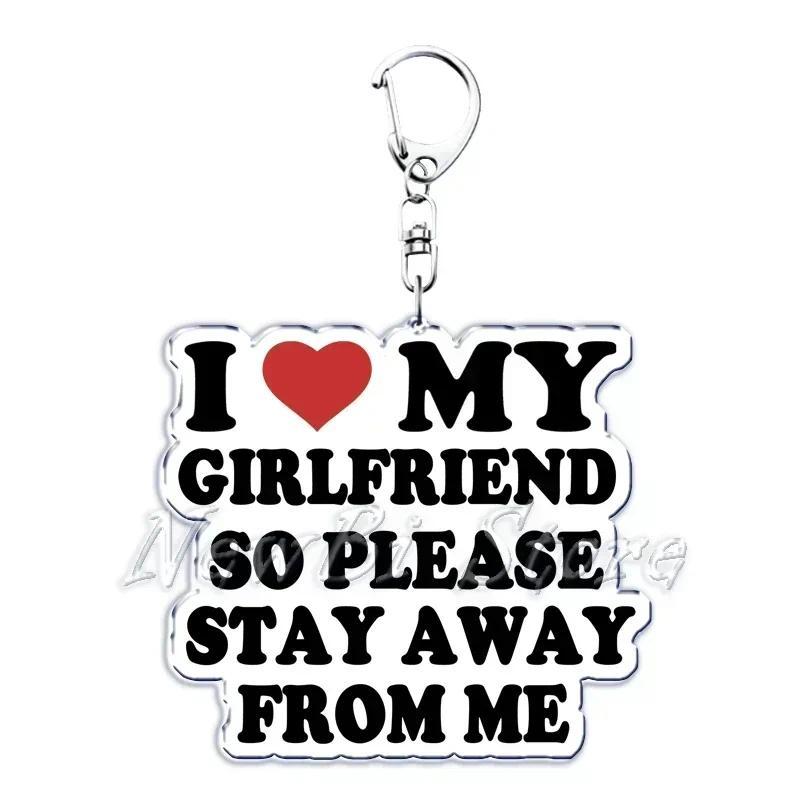 Creative Letter Keychain I Love You My Fictional Boyfriend Awesome Girlfriend Me Diy Mica Móc Khóa In Theo Yêu Cầu, Chất Liệu Mica Trong Suốt In 2 Mặt , Dày 4mm 39 Creative Letter Keychain I Love You My Fictional Boyfriend Awesome Girlfriend Me Diy Mica Móc Khóa In Theo Yêu Cầu, Chất Liệu Mica Trong Suốt In 2 Mặt , Dày 4mm - Ảnh 39