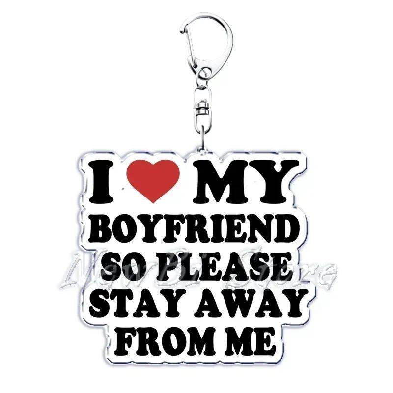 Creative Letter Keychain I Love You My Fictional Boyfriend Awesome Girlfriend Me Diy Mica Móc Khóa In Theo Yêu Cầu, Chất Liệu Mica Trong Suốt In 2 Mặt , Dày 4mm 40 Creative Letter Keychain I Love You My Fictional Boyfriend Awesome Girlfriend Me Diy Mica Móc Khóa In Theo Yêu Cầu, Chất Liệu Mica Trong Suốt In 2 Mặt , Dày 4mm - Ảnh 40