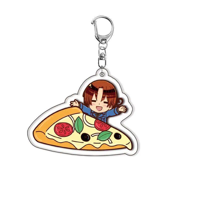 Creative Ludwig Beilschmidt Tomato Pizza Beer Rice Ball Pattern Anime Cartoon Acrylic Móc Khóa In Theo Yêu Cầu, Chất Liệu Mica Trong Suốt In 2 Mặt , Dày 4mm 5 Creative Ludwig Beilschmidt Tomato Pizza Beer Rice Ball Pattern Anime Cartoon Acrylic Móc Khóa In Theo Yêu Cầu, Chất Liệu Mica Trong Suốt In 2 Mặt , Dày 4mm - Ảnh 5