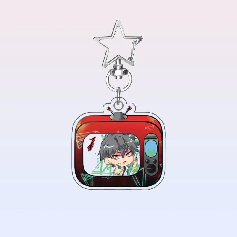Creative Tv Design Anime Hanging Alien Stage Luka Ivan Till Keychain Anime Character Acrylic Móc Khóa In Theo Yêu Cầu, Chất Liệu Mica Trong Suốt In 2 Mặt , Dày 4mm 2 Creative Tv Design Anime Hanging Alien Stage Luka Ivan Till Keychain Anime Character Acrylic Móc Khóa In Theo Yêu Cầu, Chất Liệu Mica Trong Suốt In 2 Mặt , Dày 4mm - Ảnh 2