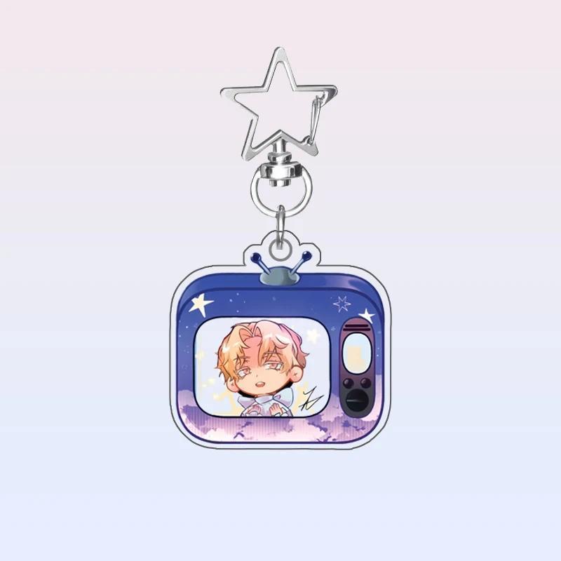 Creative Tv Design Anime Hanging Alien Stage Luka Ivan Till Keychain Anime Character Acrylic Móc Khóa In Theo Yêu Cầu, Chất Liệu Mica Trong Suốt In 2 Mặt , Dày 4mm 3 Creative Tv Design Anime Hanging Alien Stage Luka Ivan Till Keychain Anime Character Acrylic Móc Khóa In Theo Yêu Cầu, Chất Liệu Mica Trong Suốt In 2 Mặt , Dày 4mm - Ảnh 3
