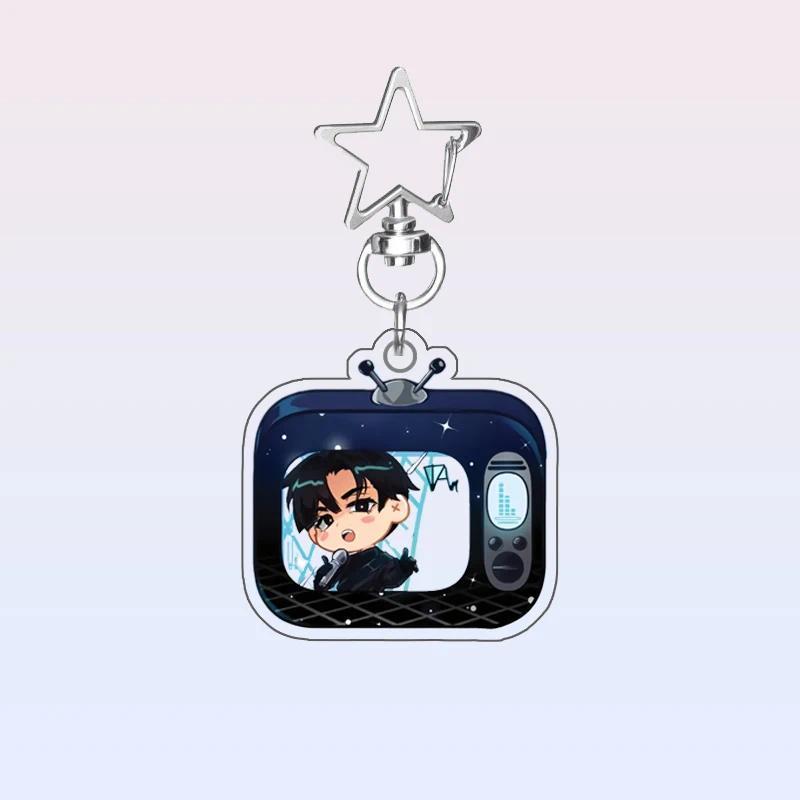 Creative Tv Design Anime Hanging Alien Stage Luka Ivan Till Keychain Anime Character Acrylic Móc Khóa In Theo Yêu Cầu, Chất Liệu Mica Trong Suốt In 2 Mặt , Dày 4mm 6 Creative Tv Design Anime Hanging Alien Stage Luka Ivan Till Keychain Anime Character Acrylic Móc Khóa In Theo Yêu Cầu, Chất Liệu Mica Trong Suốt In 2 Mặt , Dày 4mm - Ảnh 6