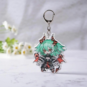 Custom Anime Acrylic Keychain Personalized Artwork T Móc Khóa In Theo Yêu Cầu, Chất Liệu Mica Trong Suốt In 2 Mặt , Dày 4mm
