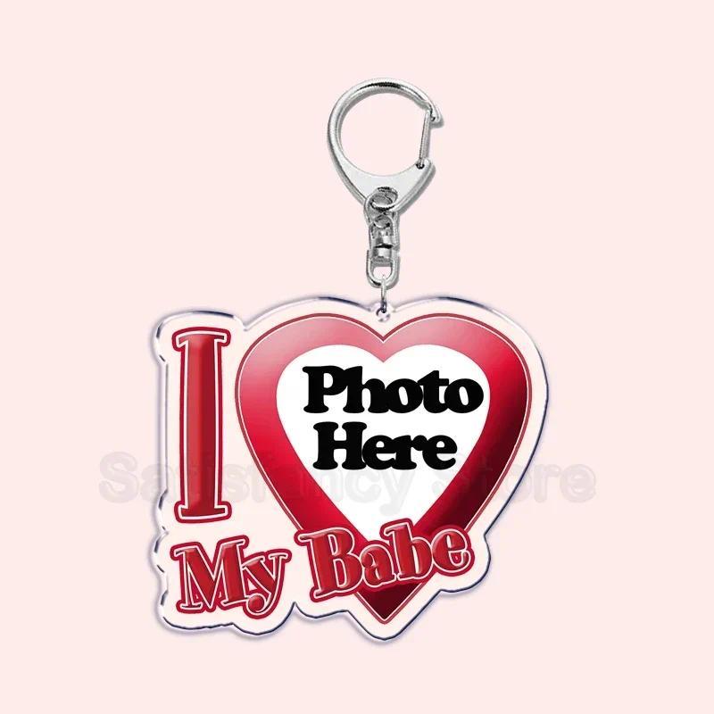 Custom Engraved Keychain “i Love My Boyfriend/girlfriend” Móc Khóa In Theo Yêu Cầu, Chất Liệu Mica Trong Suốt In 2 Mặt , Dày 4mm 3 Custom Engraved Keychain “i Love My Boyfriend/girlfriend” Móc Khóa In Theo Yêu Cầu, Chất Liệu Mica Trong Suốt In 2 Mặt , Dày 4mm - Ảnh 3