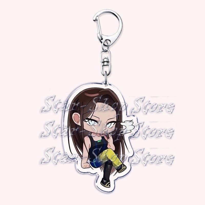 Cute Alien Stage Roommates Chibis Keychains For Womens Accessories Bag Luka Ivan Till Mizi Móc Khóa In Theo Yêu Cầu, Chất Liệu Mica Trong Suốt In 2 Mặt , Dày 4mm 2 Cute Alien Stage Roommates Chibis Keychains For Womens Accessories Bag Luka Ivan Till Mizi Móc Khóa In Theo Yêu Cầu, Chất Liệu Mica Trong Suốt In 2 Mặt , Dày 4mm - Ảnh 2