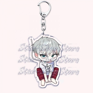 Cute Alien Stage Roommates Chibis Keychains For Womens Accessories Bag Luka Ivan Till Mizi Móc Khóa In Theo Yêu Cầu, Chất Liệu Mica Trong Suốt In 2 Mặt , Dày 4mm