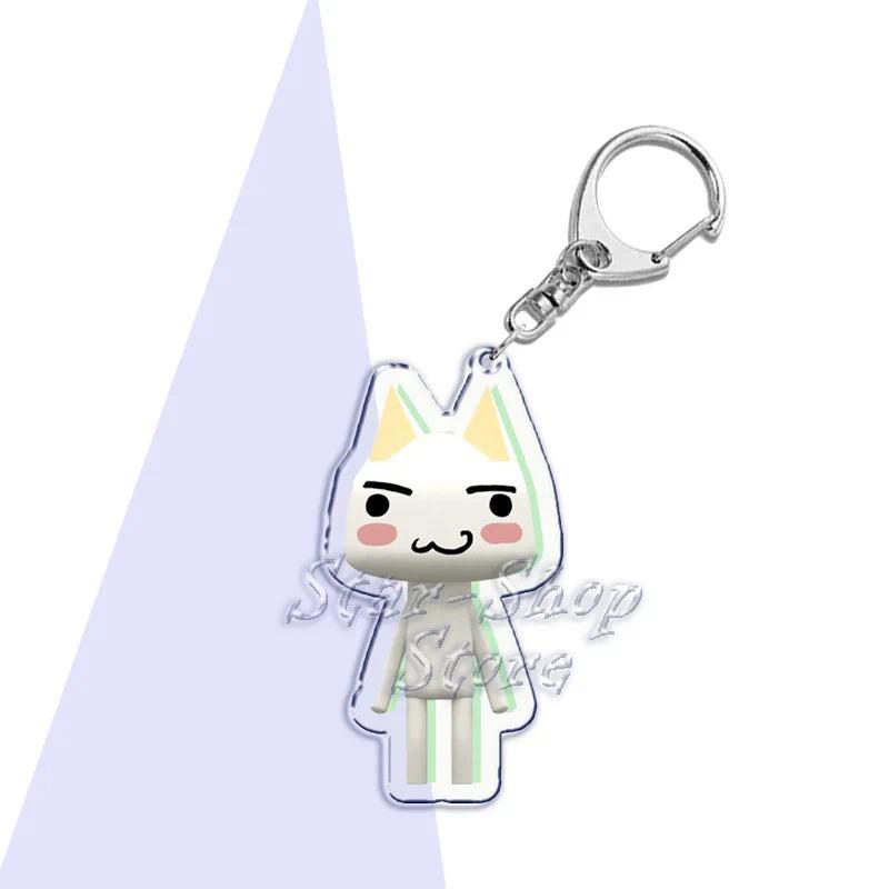 Cute Anime Keychains Kawaii Cartoon Inoue Toro Cat Pendant Game Key Chain Ring Móc Khóa In Theo Yêu Cầu, Chất Liệu Mica Trong Suốt In 2 Mặt , Dày 4mm 3 Cute Anime Keychains Kawaii Cartoon Inoue Toro Cat Pendant Game Key Chain Ring Móc Khóa In Theo Yêu Cầu, Chất Liệu Mica Trong Suốt In 2 Mặt , Dày 4mm - Ảnh 3