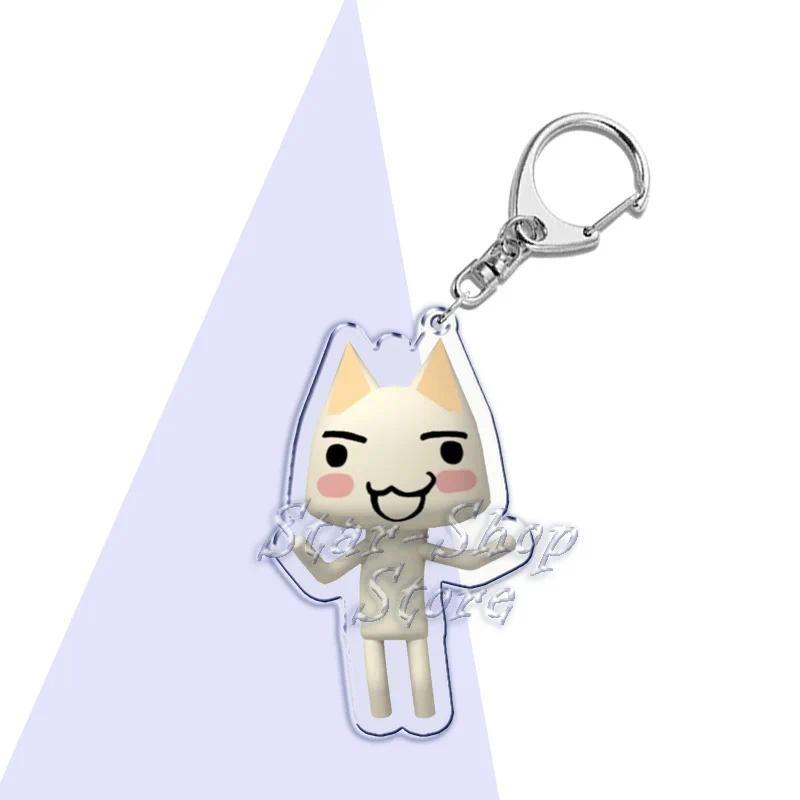 Cute Anime Keychains Kawaii Cartoon Inoue Toro Cat Pendant Game Key Chain Ring Móc Khóa In Theo Yêu Cầu, Chất Liệu Mica Trong Suốt In 2 Mặt , Dày 4mm 4 Cute Anime Keychains Kawaii Cartoon Inoue Toro Cat Pendant Game Key Chain Ring Móc Khóa In Theo Yêu Cầu, Chất Liệu Mica Trong Suốt In 2 Mặt , Dày 4mm - Ảnh 4