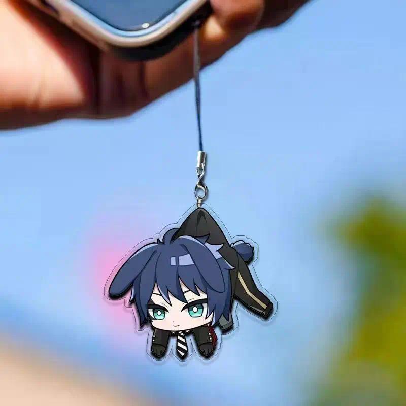Cute Anime Twisted-wonderland Mobile Phone Chain School Mica Keychain Fans Christmas Móc Khóa In Theo Yêu Cầu, Chất Liệu Mica Trong Suốt In 2 Mặt , Dày 4mm 2 Cute Anime Twisted-wonderland Mobile Phone Chain School Mica Keychain Fans Christmas Móc Khóa In Theo Yêu Cầu, Chất Liệu Mica Trong Suốt In 2 Mặt , Dày 4mm - Ảnh 2