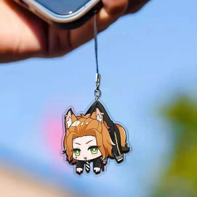 Cute Anime Twisted-wonderland Mobile Phone Chain School Mica Keychain Fans Christmas Móc Khóa In Theo Yêu Cầu, Chất Liệu Mica Trong Suốt In 2 Mặt , Dày 4mm 3 Cute Anime Twisted-wonderland Mobile Phone Chain School Mica Keychain Fans Christmas Móc Khóa In Theo Yêu Cầu, Chất Liệu Mica Trong Suốt In 2 Mặt , Dày 4mm - Ảnh 3