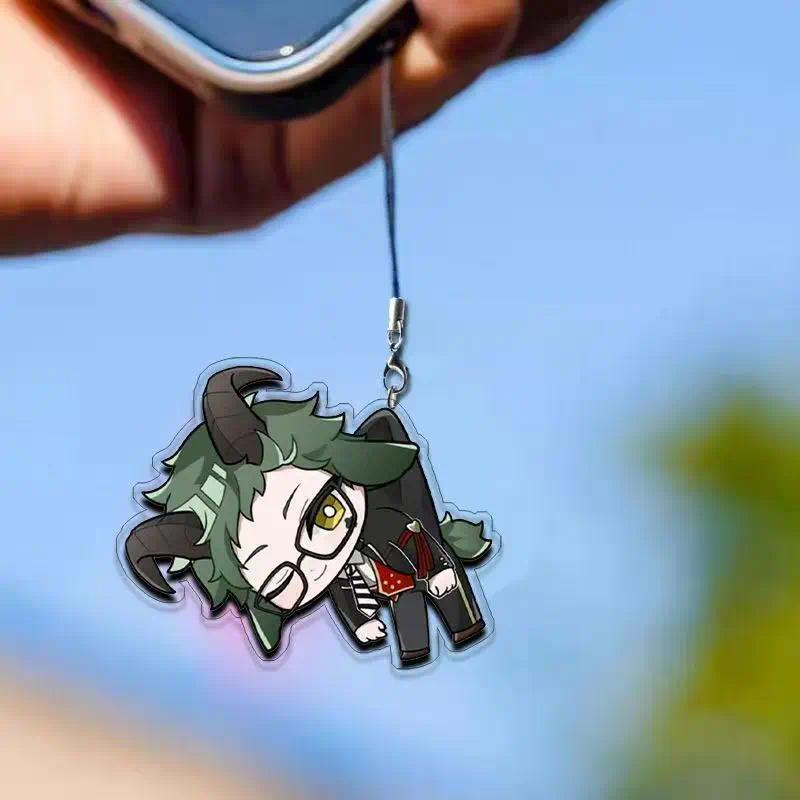 Cute Anime Twisted-wonderland Mobile Phone Chain School Mica Keychain Fans Christmas Móc Khóa In Theo Yêu Cầu, Chất Liệu Mica Trong Suốt In 2 Mặt , Dày 4mm 4 Cute Anime Twisted-wonderland Mobile Phone Chain School Mica Keychain Fans Christmas Móc Khóa In Theo Yêu Cầu, Chất Liệu Mica Trong Suốt In 2 Mặt , Dày 4mm - Ảnh 4