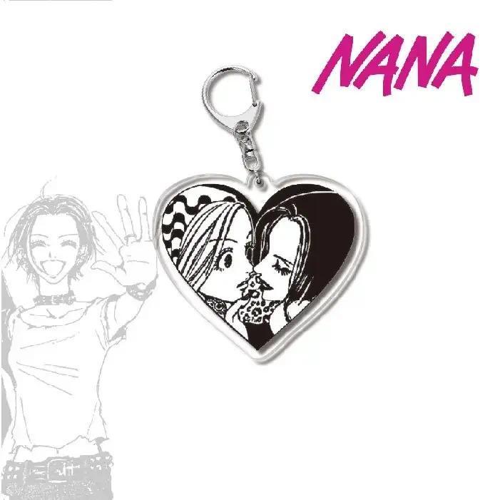 Cute Black And White Style Nana Keychains Anime Accessories Bag Hanging Key Chain Man Lic Móc Khóa In Theo Yêu Cầu, Chất Liệu Mica Trong Suốt In 2 Mặt , Dày 4mm 13 Cute Black And White Style Nana Keychains Anime Accessories Bag Hanging Key Chain Man Lic Móc Khóa In Theo Yêu Cầu, Chất Liệu Mica Trong Suốt In 2 Mặt , Dày 4mm - Ảnh 13