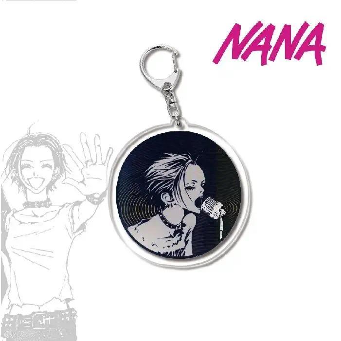 Cute Black And White Style Nana Keychains Anime Accessories Bag Hanging Key Chain Man Lic Móc Khóa In Theo Yêu Cầu, Chất Liệu Mica Trong Suốt In 2 Mặt , Dày 4mm 4 Cute Black And White Style Nana Keychains Anime Accessories Bag Hanging Key Chain Man Lic Móc Khóa In Theo Yêu Cầu, Chất Liệu Mica Trong Suốt In 2 Mặt , Dày 4mm - Ảnh 4