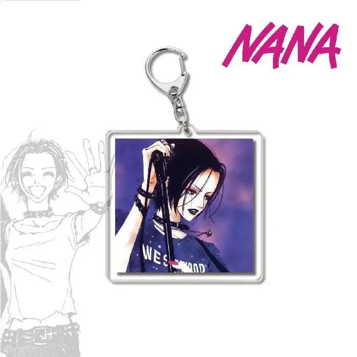 Cute Black And White Style Nana Keychains Anime Accessories Bag Hanging Key Chain Man Lic Móc Khóa In Theo Yêu Cầu, Chất Liệu Mica Trong Suốt In 2 Mặt , Dày 4mm 5 Cute Black And White Style Nana Keychains Anime Accessories Bag Hanging Key Chain Man Lic Móc Khóa In Theo Yêu Cầu, Chất Liệu Mica Trong Suốt In 2 Mặt , Dày 4mm - Ảnh 5