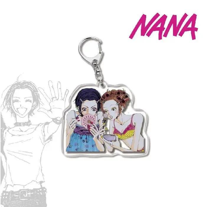Cute Black And White Style Nana Keychains Anime Accessories Bag Hanging Key Chain Man Lic Móc Khóa In Theo Yêu Cầu, Chất Liệu Mica Trong Suốt In 2 Mặt , Dày 4mm 8 Cute Black And White Style Nana Keychains Anime Accessories Bag Hanging Key Chain Man Lic Móc Khóa In Theo Yêu Cầu, Chất Liệu Mica Trong Suốt In 2 Mặt , Dày 4mm - Ảnh 8