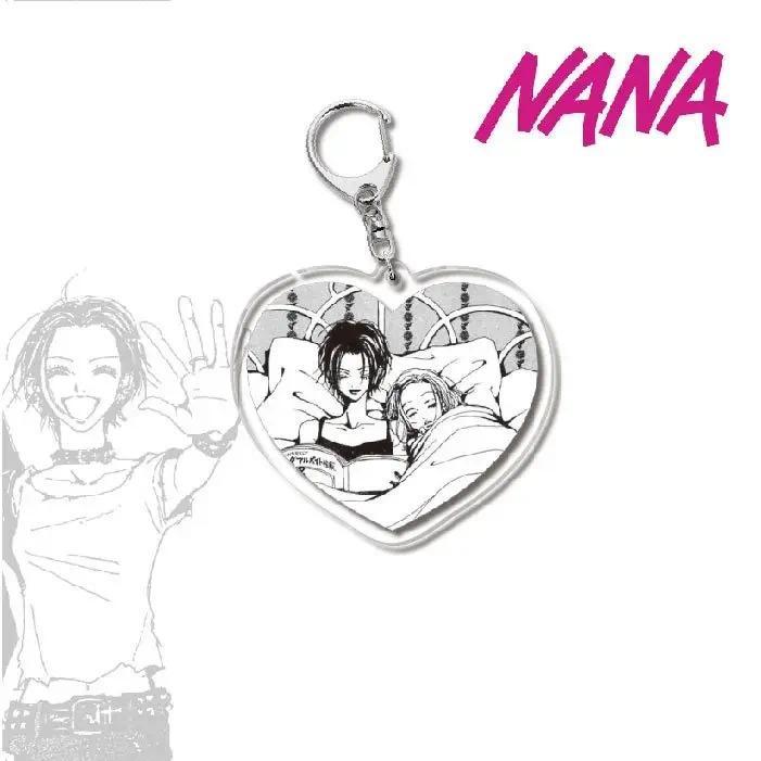 Cute Black And White Style Nana Keychains Anime Accessories Bag Hanging Key Chain Man Lic Móc Khóa In Theo Yêu Cầu, Chất Liệu Mica Trong Suốt In 2 Mặt , Dày 4mm 10 Cute Black And White Style Nana Keychains Anime Accessories Bag Hanging Key Chain Man Lic Móc Khóa In Theo Yêu Cầu, Chất Liệu Mica Trong Suốt In 2 Mặt , Dày 4mm - Ảnh 10