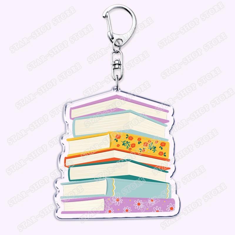 Cute Bookish Book Lover Cat Keychains For Women Accessories Bag Reading Reader Literature Móc Khóa In Theo Yêu Cầu, Chất Liệu Mica Trong Suốt In 2 Mặt , Dày 4mm 11 Cute Bookish Book Lover Cat Keychains For Women Accessories Bag Reading Reader Literature Móc Khóa In Theo Yêu Cầu, Chất Liệu Mica Trong Suốt In 2 Mặt , Dày 4mm - Ảnh 11