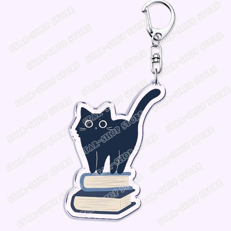 Cute Bookish Book Lover Cat Keychains For Women Accessories Bag Reading Reader Literature Móc Khóa In Theo Yêu Cầu, Chất Liệu Mica Trong Suốt In 2 Mặt , Dày 4mm 19 Cute Bookish Book Lover Cat Keychains For Women Accessories Bag Reading Reader Literature Móc Khóa In Theo Yêu Cầu, Chất Liệu Mica Trong Suốt In 2 Mặt , Dày 4mm - Ảnh 19