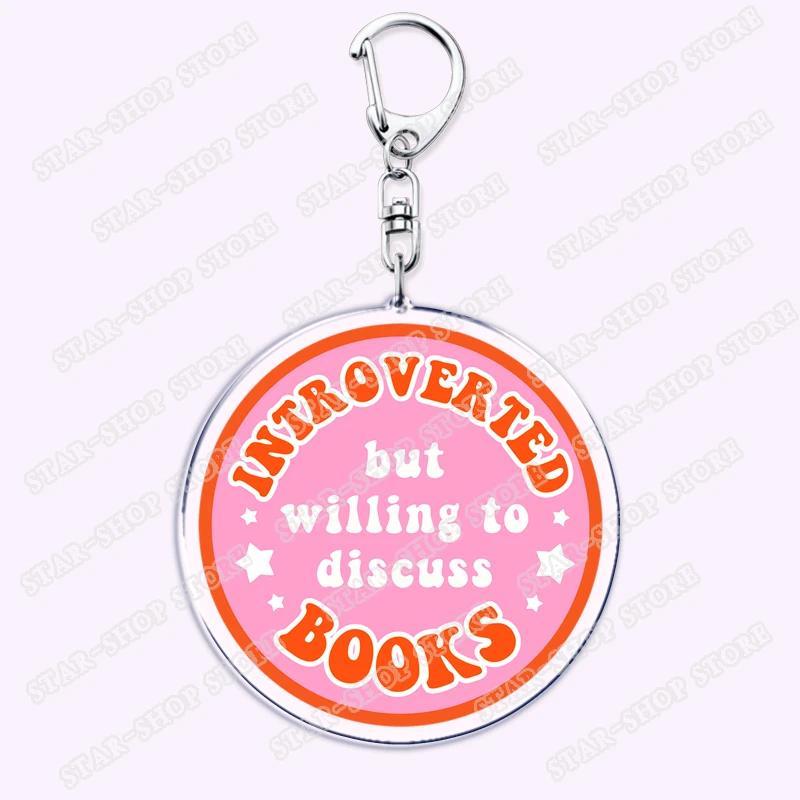 Cute Bookish Book Lover Cat Keychains For Women Accessories Bag Reading Reader Literature Móc Khóa In Theo Yêu Cầu, Chất Liệu Mica Trong Suốt In 2 Mặt , Dày 4mm 4 Cute Bookish Book Lover Cat Keychains For Women Accessories Bag Reading Reader Literature Móc Khóa In Theo Yêu Cầu, Chất Liệu Mica Trong Suốt In 2 Mặt , Dày 4mm - Ảnh 4