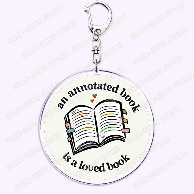 Cute Bookish Book Lover Cat Keychains For Women Accessories Bag Reading Reader Literature Móc Khóa In Theo Yêu Cầu, Chất Liệu Mica Trong Suốt In 2 Mặt , Dày 4mm 10 Cute Bookish Book Lover Cat Keychains For Women Accessories Bag Reading Reader Literature Móc Khóa In Theo Yêu Cầu, Chất Liệu Mica Trong Suốt In 2 Mặt , Dày 4mm - Ảnh 10