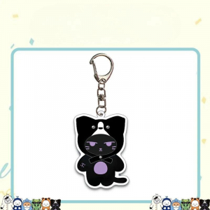 Cute Boy Group Anime Cartoon Animal Mica Model Keychain Shownu Lee Fan Meeting Supporting Móc Khóa In Theo Yêu Cầu, Chất Liệu Mica Trong Suốt In 2 Mặt , Dày 4mm