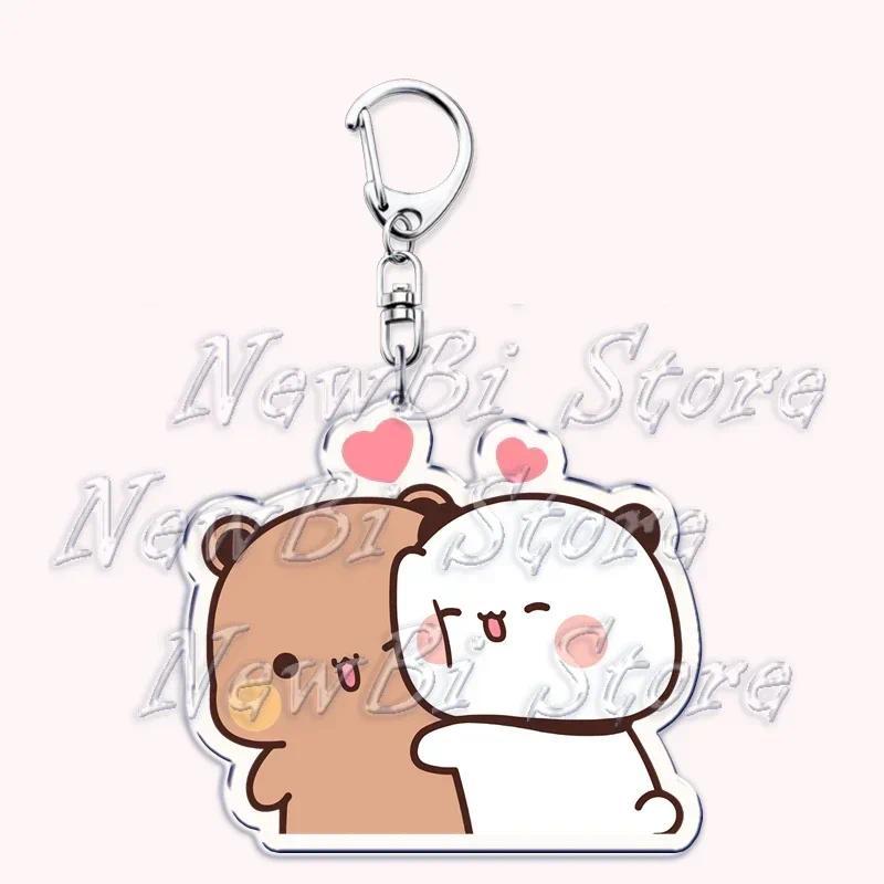 Cute Bubu Dudu Keychains Baby Gray Bear White Panda Keyring Pendant Key Chain Jewelry Fans Móc Khóa In Theo Yêu Cầu, Chất Liệu Mica Trong Suốt In 2 Mặt , Dày 4mm 7 Cute Bubu Dudu Keychains Baby Gray Bear White Panda Keyring Pendant Key Chain Jewelry Fans Móc Khóa In Theo Yêu Cầu, Chất Liệu Mica Trong Suốt In 2 Mặt , Dày 4mm - Ảnh 7