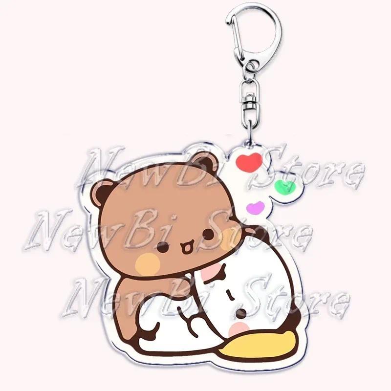 Cute Bubu Dudu Keychains Baby Gray Bear White Panda Keyring Pendant Key Chain Jewelry Fans Móc Khóa In Theo Yêu Cầu, Chất Liệu Mica Trong Suốt In 2 Mặt , Dày 4mm 8 Cute Bubu Dudu Keychains Baby Gray Bear White Panda Keyring Pendant Key Chain Jewelry Fans Móc Khóa In Theo Yêu Cầu, Chất Liệu Mica Trong Suốt In 2 Mặt , Dày 4mm - Ảnh 8