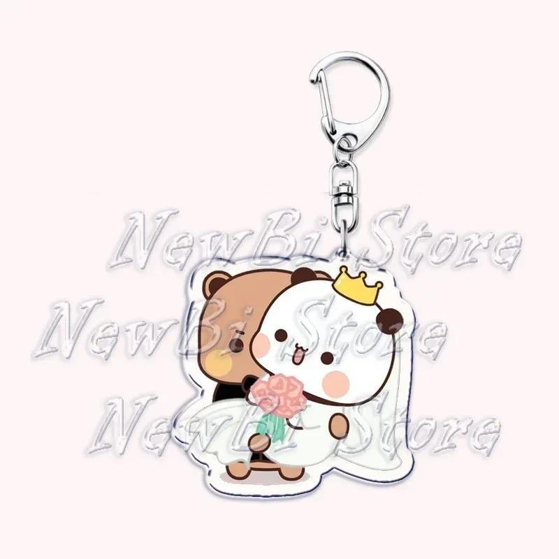 Cute Bubu Dudu Keychains Baby Gray Bear White Panda Keyring Pendant Key Chain Jewelry Fans Móc Khóa In Theo Yêu Cầu, Chất Liệu Mica Trong Suốt In 2 Mặt , Dày 4mm 10 Cute Bubu Dudu Keychains Baby Gray Bear White Panda Keyring Pendant Key Chain Jewelry Fans Móc Khóa In Theo Yêu Cầu, Chất Liệu Mica Trong Suốt In 2 Mặt , Dày 4mm - Ảnh 10