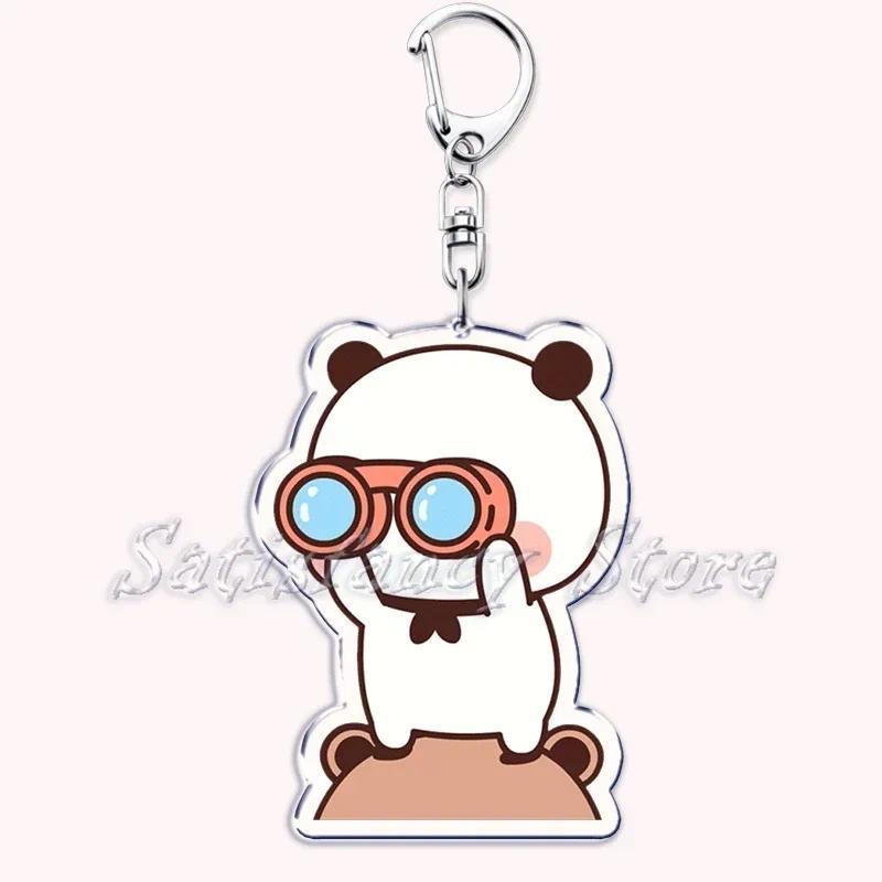 Cute Bubu Dudu Love Keychain, Acrylic Double Bear And Panda, Bag Hanging For Doublebag And Móc Khóa In Theo Yêu Cầu, Chất Liệu Mica Trong Suốt In 2 Mặt , Dày 4mm 17 Cute Bubu Dudu Love Keychain, Acrylic Double Bear And Panda, Bag Hanging For Doublebag And Móc Khóa In Theo Yêu Cầu, Chất Liệu Mica Trong Suốt In 2 Mặt , Dày 4mm - Ảnh 17