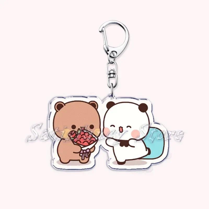 Cute Bubu Dudu Love Keychain, Acrylic Double Bear And Panda, Bag Hanging For Doublebag And Móc Khóa In Theo Yêu Cầu, Chất Liệu Mica Trong Suốt In 2 Mặt , Dày 4mm 19 Cute Bubu Dudu Love Keychain, Acrylic Double Bear And Panda, Bag Hanging For Doublebag And Móc Khóa In Theo Yêu Cầu, Chất Liệu Mica Trong Suốt In 2 Mặt , Dày 4mm - Ảnh 19