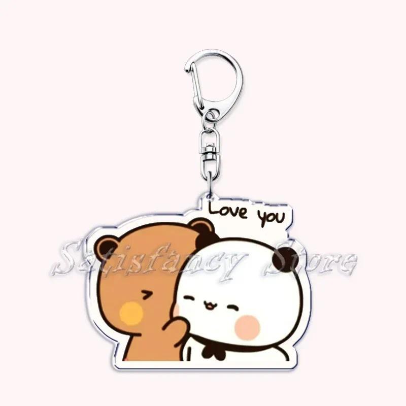 Cute Bubu Dudu Love Keychain, Acrylic Double Bear And Panda, Bag Hanging For Doublebag And Móc Khóa In Theo Yêu Cầu, Chất Liệu Mica Trong Suốt In 2 Mặt , Dày 4mm 23 Cute Bubu Dudu Love Keychain, Acrylic Double Bear And Panda, Bag Hanging For Doublebag And Móc Khóa In Theo Yêu Cầu, Chất Liệu Mica Trong Suốt In 2 Mặt , Dày 4mm - Ảnh 23