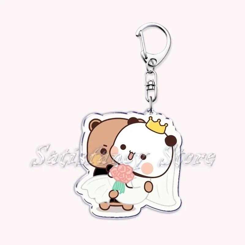 Cute Bubu Dudu Love Keychain, Acrylic Double Bear And Panda, Bag Hanging For Doublebag And Móc Khóa In Theo Yêu Cầu, Chất Liệu Mica Trong Suốt In 2 Mặt , Dày 4mm 27 Cute Bubu Dudu Love Keychain, Acrylic Double Bear And Panda, Bag Hanging For Doublebag And Móc Khóa In Theo Yêu Cầu, Chất Liệu Mica Trong Suốt In 2 Mặt , Dày 4mm - Ảnh 27