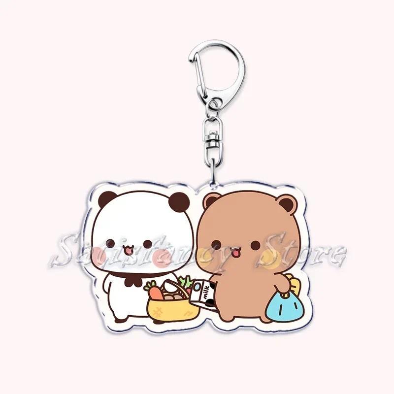 Cute Bubu Dudu Love Keychain, Acrylic Double Bear And Panda, Bag Hanging For Doublebag And Móc Khóa In Theo Yêu Cầu, Chất Liệu Mica Trong Suốt In 2 Mặt , Dày 4mm 30 Cute Bubu Dudu Love Keychain, Acrylic Double Bear And Panda, Bag Hanging For Doublebag And Móc Khóa In Theo Yêu Cầu, Chất Liệu Mica Trong Suốt In 2 Mặt , Dày 4mm - Ảnh 30