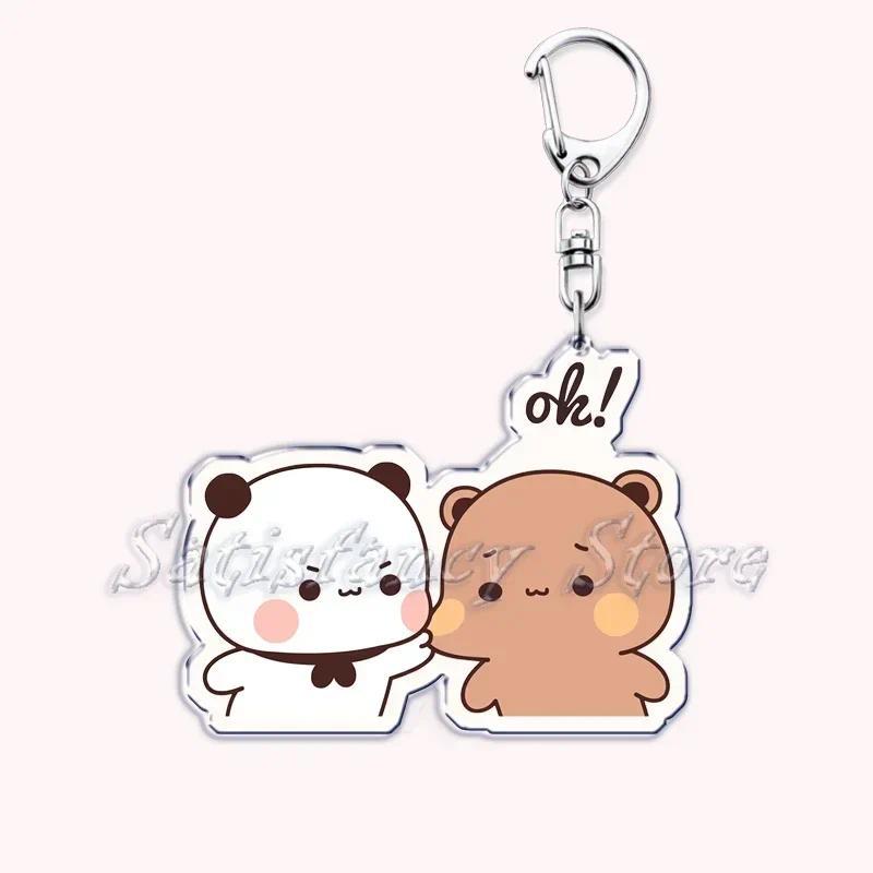 Cute Bubu Dudu Love Keychain, Acrylic Double Bear And Panda, Bag Hanging For Doublebag And Móc Khóa In Theo Yêu Cầu, Chất Liệu Mica Trong Suốt In 2 Mặt , Dày 4mm 31 Cute Bubu Dudu Love Keychain, Acrylic Double Bear And Panda, Bag Hanging For Doublebag And Móc Khóa In Theo Yêu Cầu, Chất Liệu Mica Trong Suốt In 2 Mặt , Dày 4mm - Ảnh 31