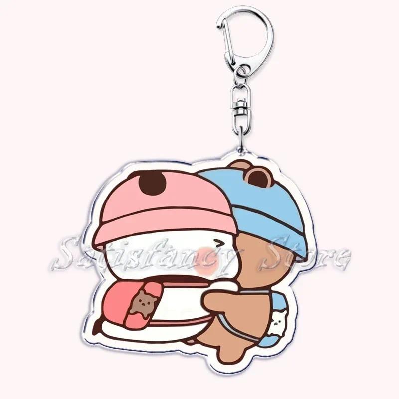 Cute Bubu Dudu Love Keychain, Acrylic Double Bear And Panda, Bag Hanging For Doublebag And Móc Khóa In Theo Yêu Cầu, Chất Liệu Mica Trong Suốt In 2 Mặt , Dày 4mm 6 Cute Bubu Dudu Love Keychain, Acrylic Double Bear And Panda, Bag Hanging For Doublebag And Móc Khóa In Theo Yêu Cầu, Chất Liệu Mica Trong Suốt In 2 Mặt , Dày 4mm - Ảnh 6