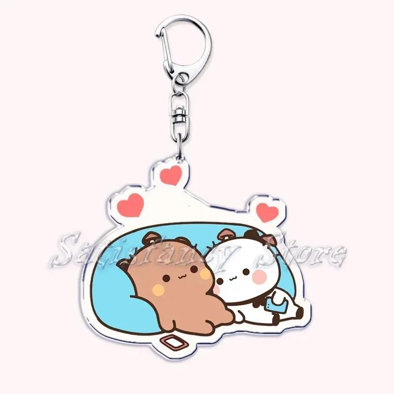 Cute Bubu Dudu Love Keychain, Acrylic Double Bear And Panda, Bag Hanging For Doublebag And Móc Khóa In Theo Yêu Cầu, Chất Liệu Mica Trong Suốt In 2 Mặt , Dày 4mm 8 Cute Bubu Dudu Love Keychain, Acrylic Double Bear And Panda, Bag Hanging For Doublebag And Móc Khóa In Theo Yêu Cầu, Chất Liệu Mica Trong Suốt In 2 Mặt , Dày 4mm - Ảnh 8