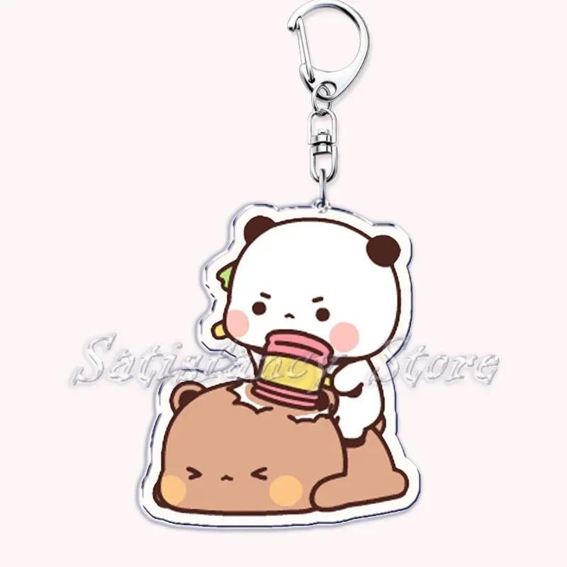 Cute Bubu Dudu Love Keychain, Acrylic Double Bear And Panda, Bag Hanging For Doublebag And Móc Khóa In Theo Yêu Cầu, Chất Liệu Mica Trong Suốt In 2 Mặt , Dày 4mm 10 Cute Bubu Dudu Love Keychain, Acrylic Double Bear And Panda, Bag Hanging For Doublebag And Móc Khóa In Theo Yêu Cầu, Chất Liệu Mica Trong Suốt In 2 Mặt , Dày 4mm - Ảnh 10