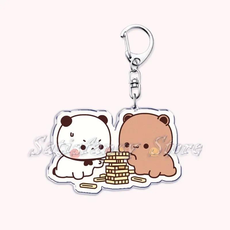 Cute Bubu Dudu Love Keychain, Acrylic Double Bear And Panda, Bag Hanging For Doublebag And Móc Khóa In Theo Yêu Cầu, Chất Liệu Mica Trong Suốt In 2 Mặt , Dày 4mm 1 Cute Bubu Dudu Love Keychain, Acrylic Double Bear And Panda, Bag Hanging For Doublebag And Móc Khóa In Theo Yêu Cầu, Chất Liệu Mica Trong Suốt In 2 Mặt , Dày 4mm