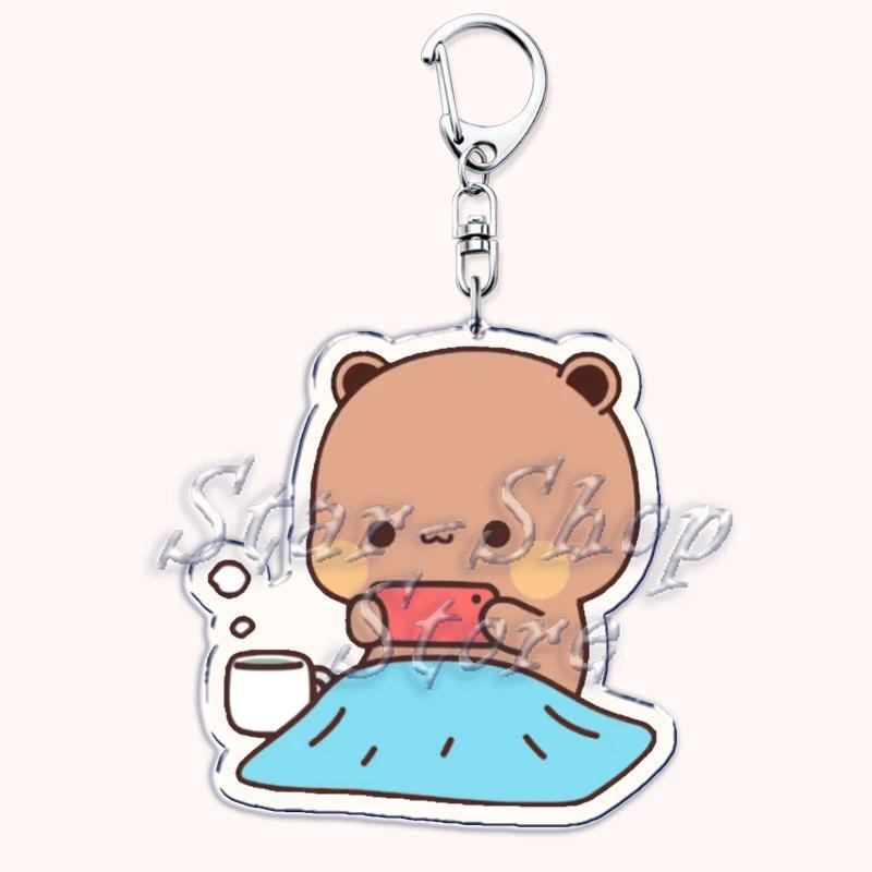 Cute Bubu Love Dudu Yier Keychain Couple Bear Panda Pendant Mica Keychain Móc Khóa In Theo Yêu Cầu, Chất Liệu Mica Trong Suốt In 2 Mặt , Dày 4mm 12 Cute Bubu Love Dudu Yier Keychain Couple Bear Panda Pendant Mica Keychain Móc Khóa In Theo Yêu Cầu, Chất Liệu Mica Trong Suốt In 2 Mặt , Dày 4mm - Ảnh 12